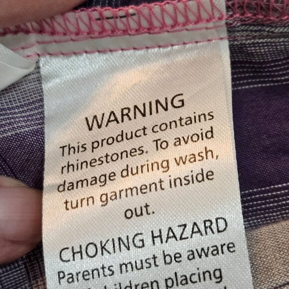 NWT! Roar Native Song Shirt Medium Plaid Embroidered Rhinestone Western Purple - Picture 10 of 15